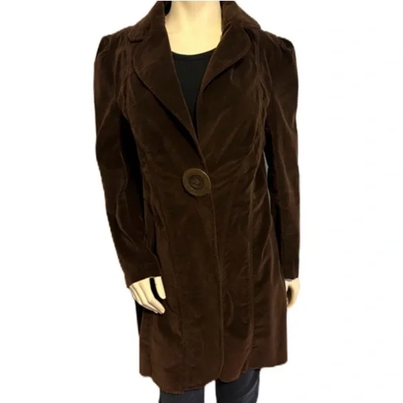 Luii Brown Corduroy Blazer - Picture 9 of 11